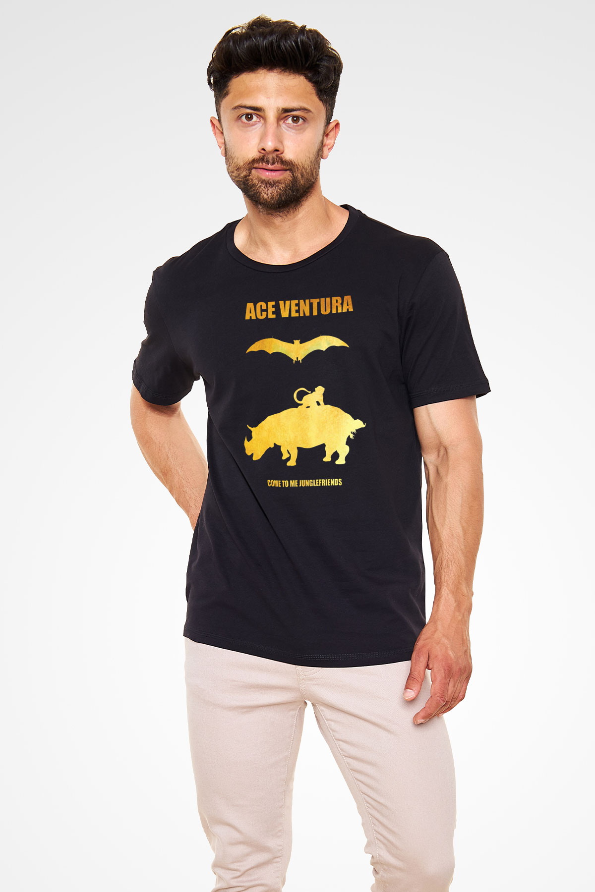 Ace Ventura Siyah Unisex Tişört