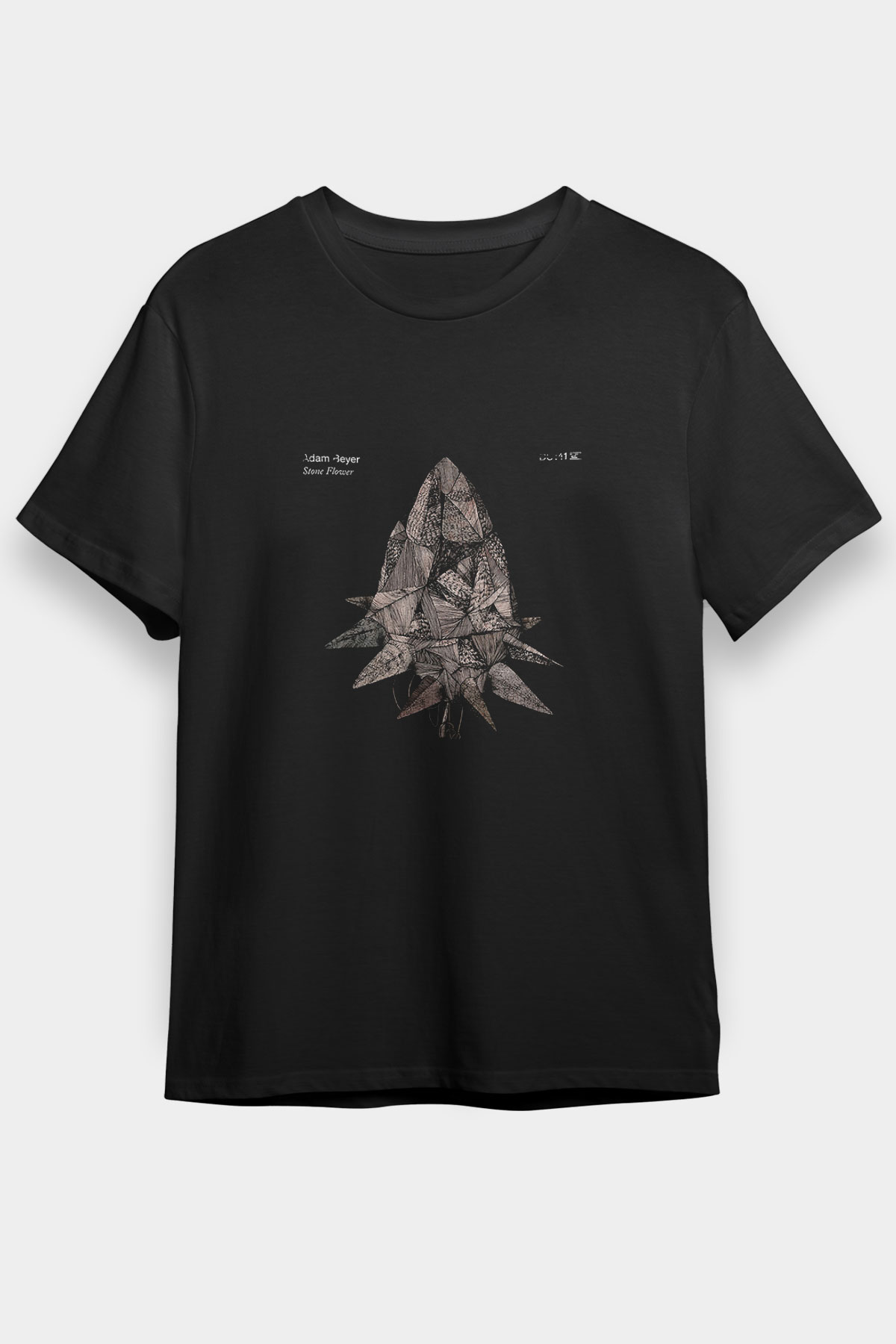 Adam Beyer Baskılı Unisex Siyah Tişört