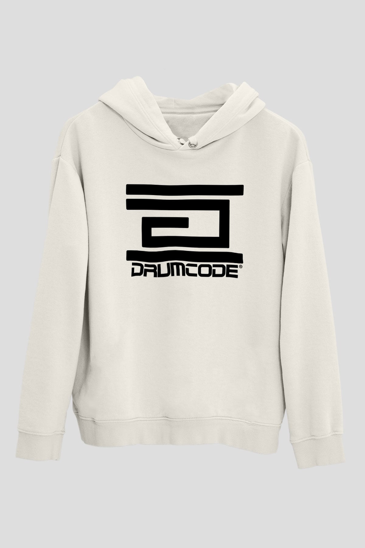 Adam Beyer Beyaz Unisex Kapüşonlu Sweatshirt