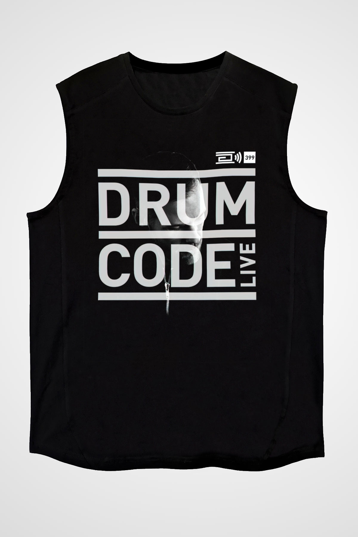 Adam Beyer Siyah Unisex Kolsuz Tişört