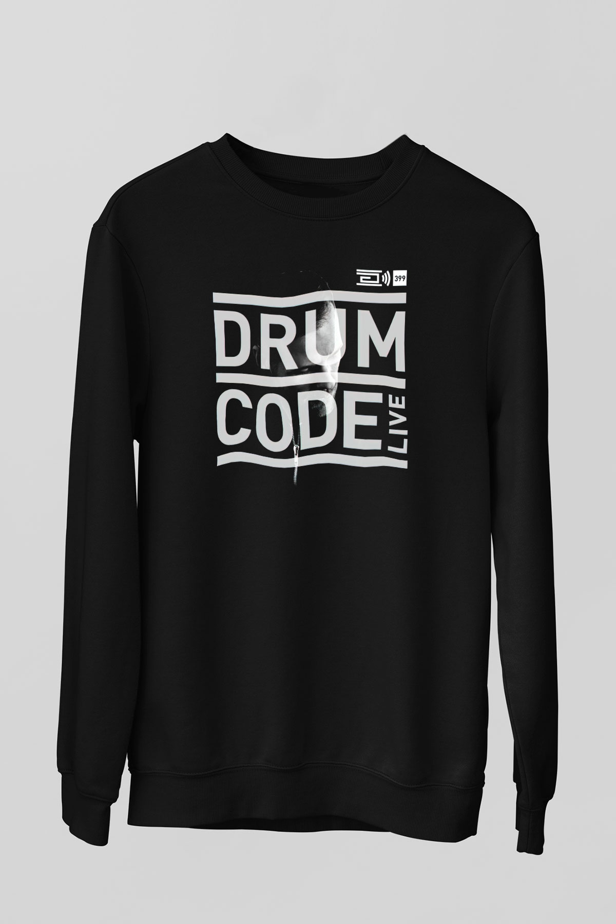 Adam Beyer Siyah Unisex Sweatshirt