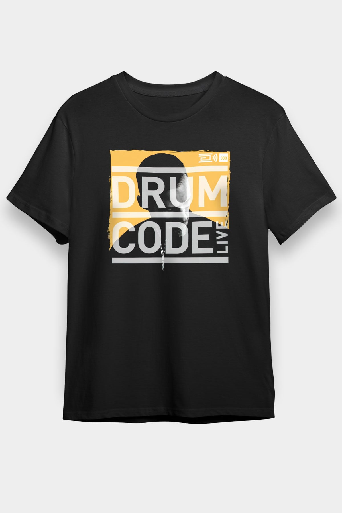 Adam Beyer Siyah Unisex Tişört T-Shirt - TişörtFabrikası