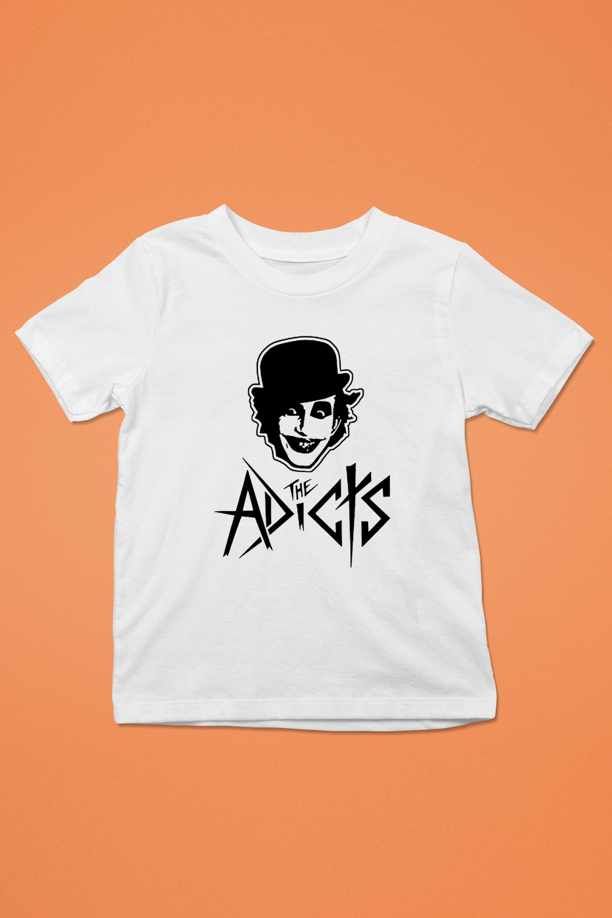 Adicts Baskılı Unisex Beyaz Çocuk Tişört