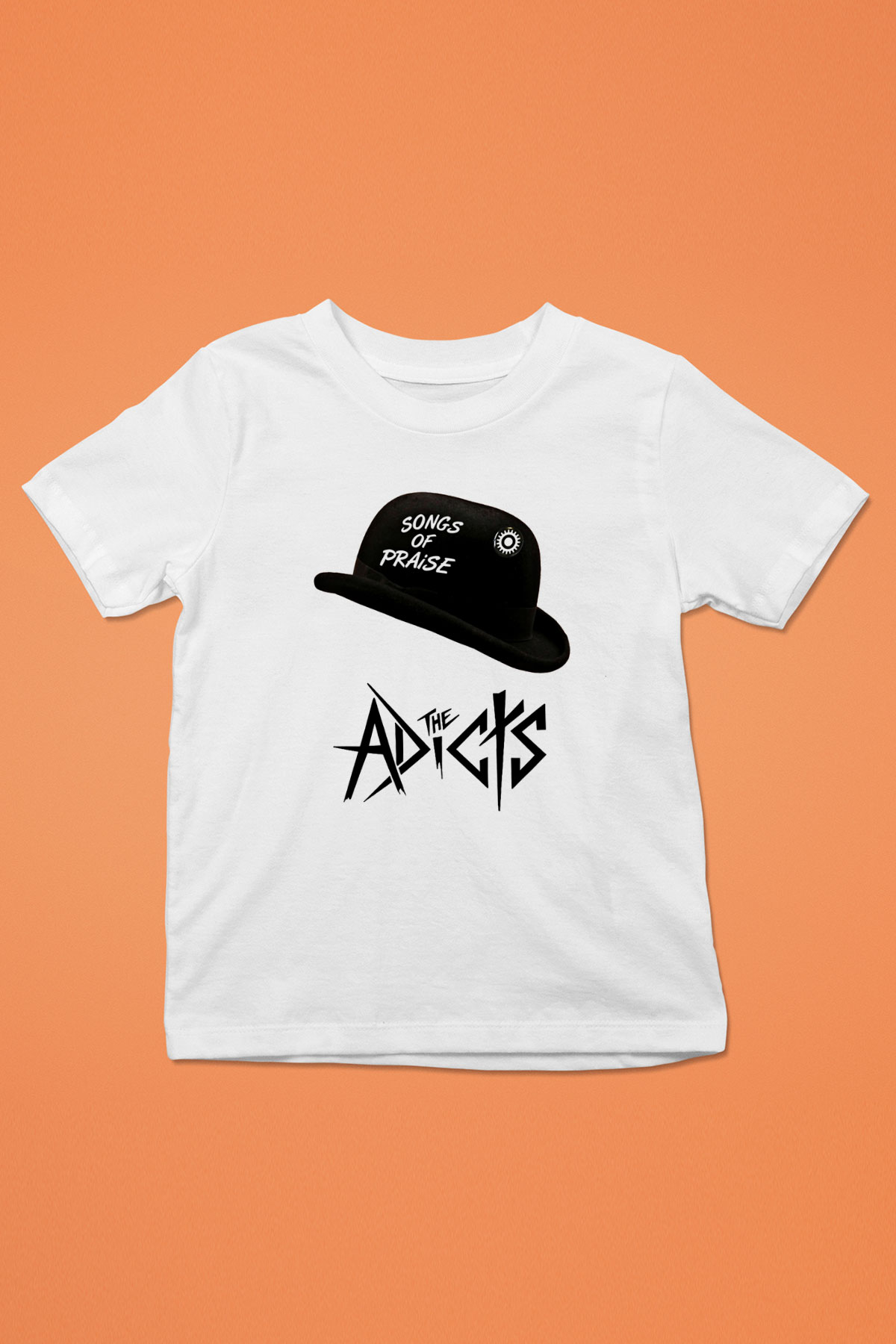 Adicts Baskılı Unisex Beyaz Çocuk Tişört