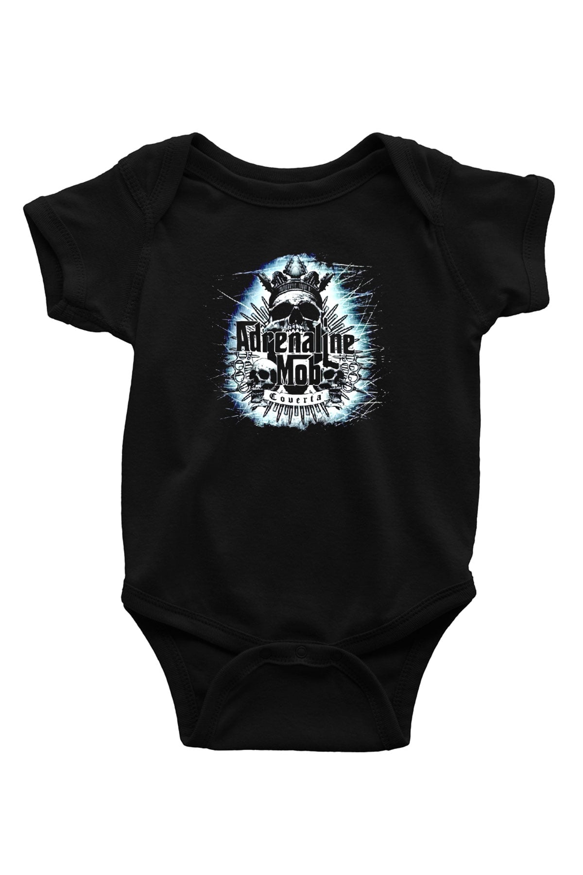 Adrenaline Mob Siyah Bebek Body - Zıbın