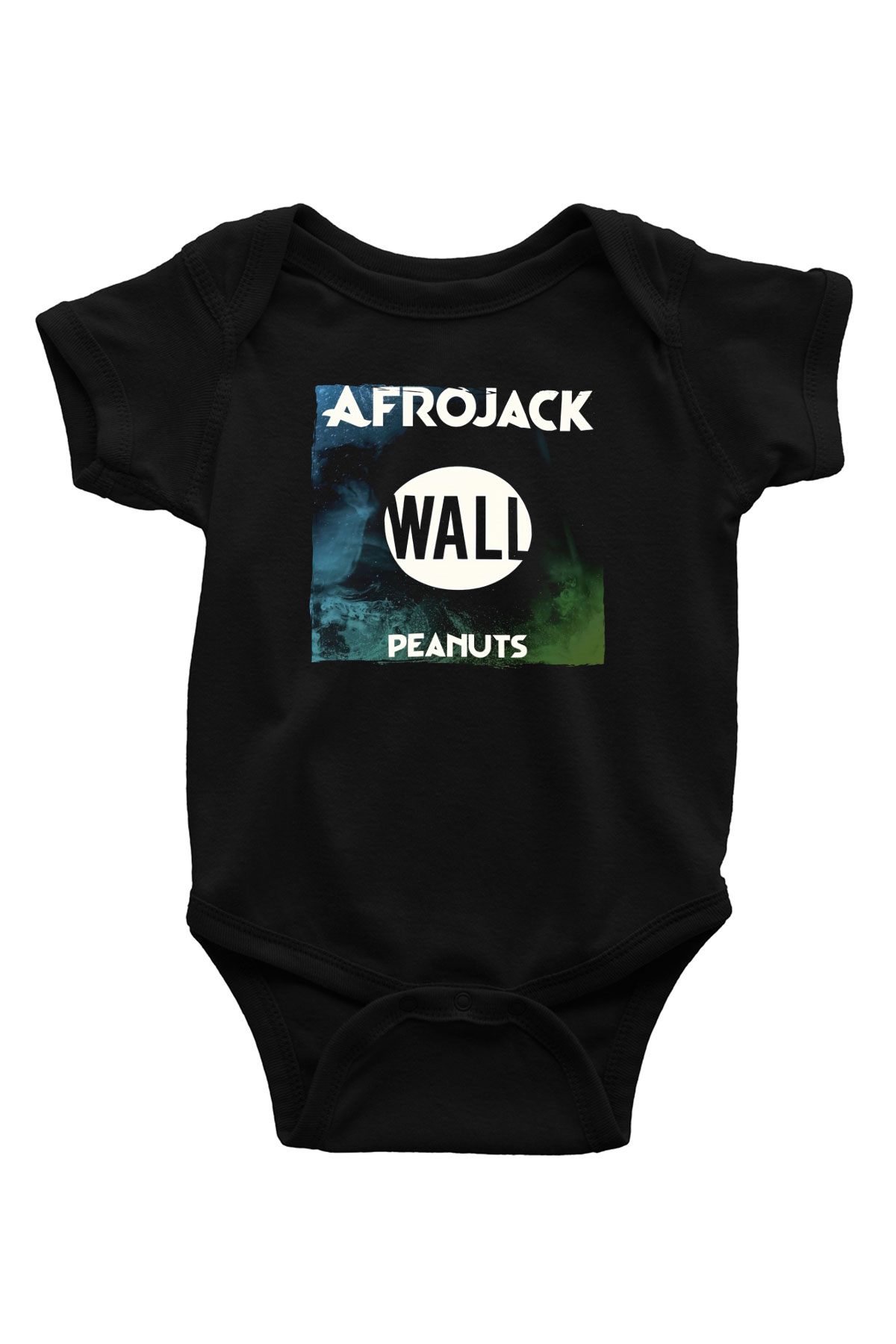 Afrojack Siyah Bebek Body - Zıbın
