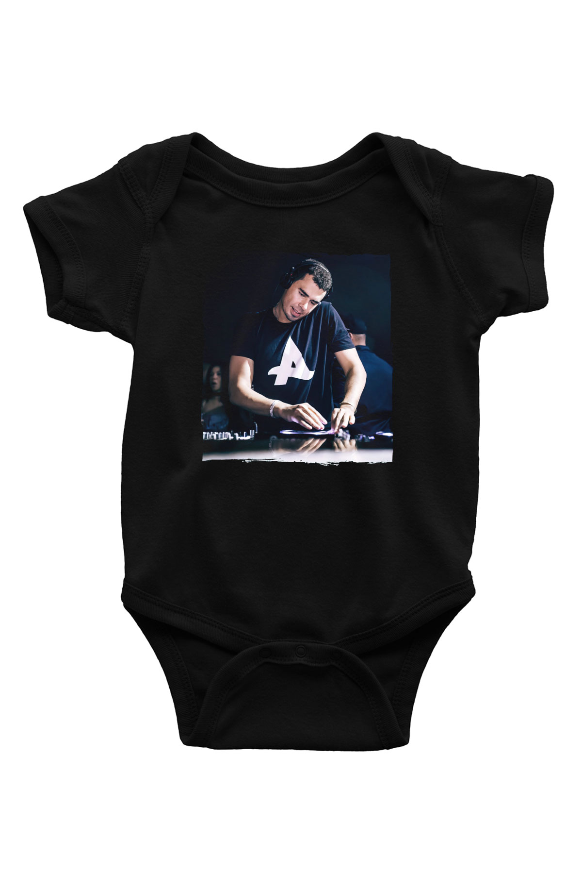 Afrojack Siyah Bebek Body - Zıbın