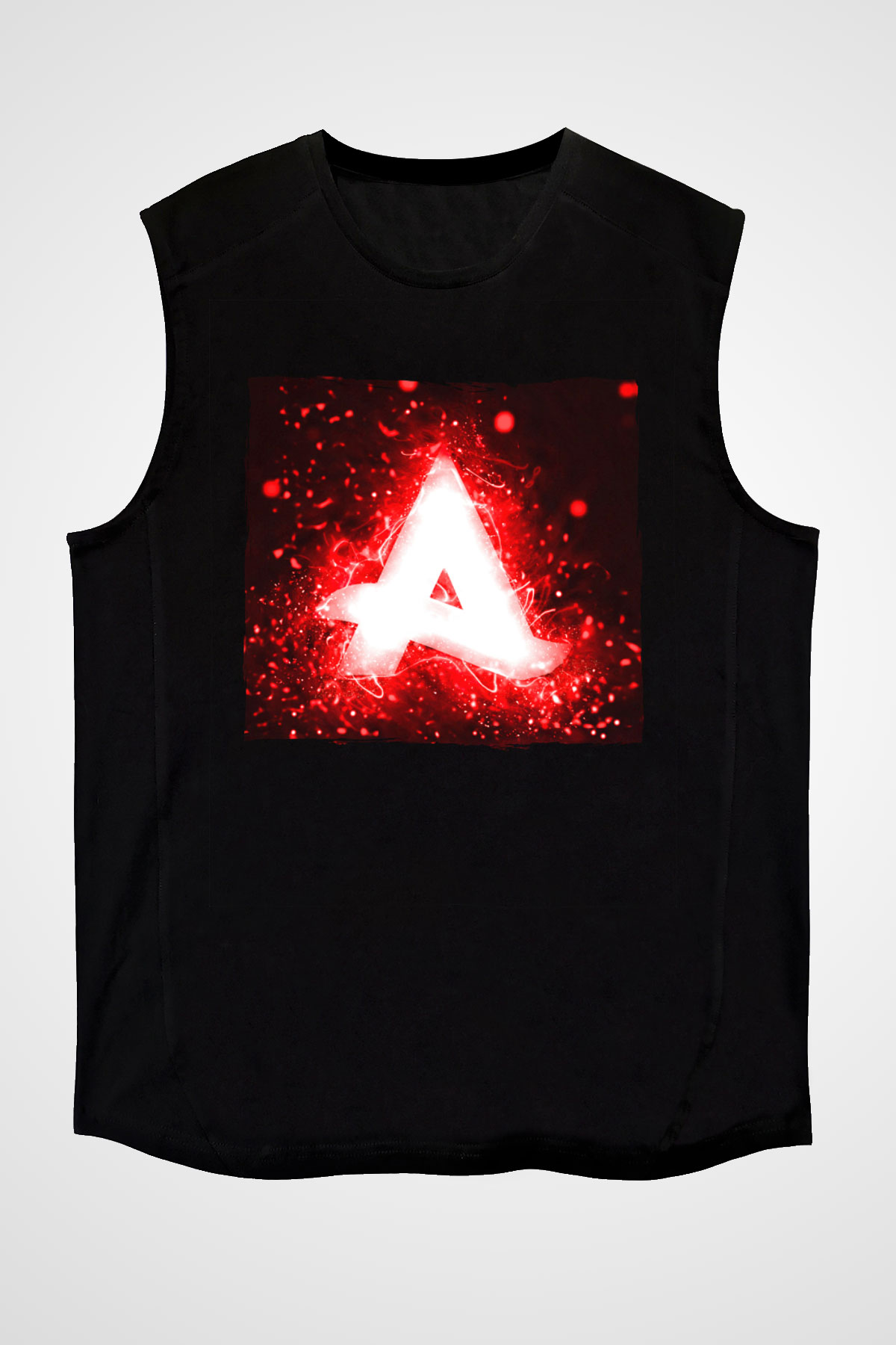 Afrojack Siyah Unisex Kolsuz Tişört
