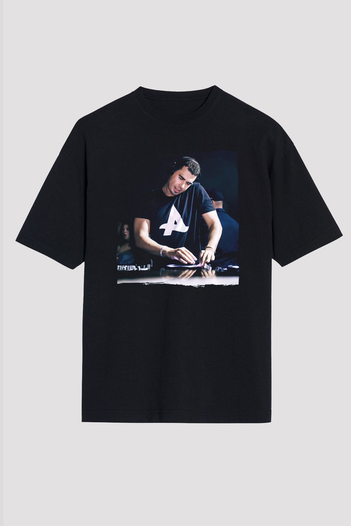 Afrojack Siyah Oversize Tişört Oversize T-shirt - TişörtFabrikası