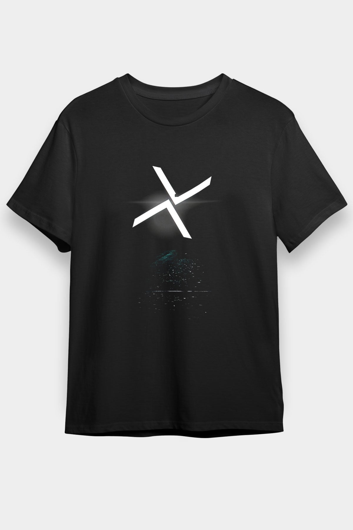After The Burial Baskılı Unisex Siyah Tişört - Tshirt