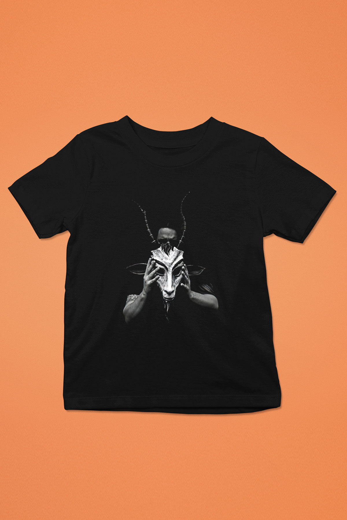 Agalloch Baskılı Unisex Siyah Çocuk Tişört - Tshirt