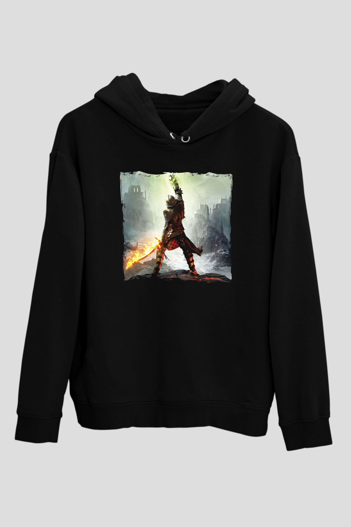 Age Of Empires Siyah Unisex Hoodie