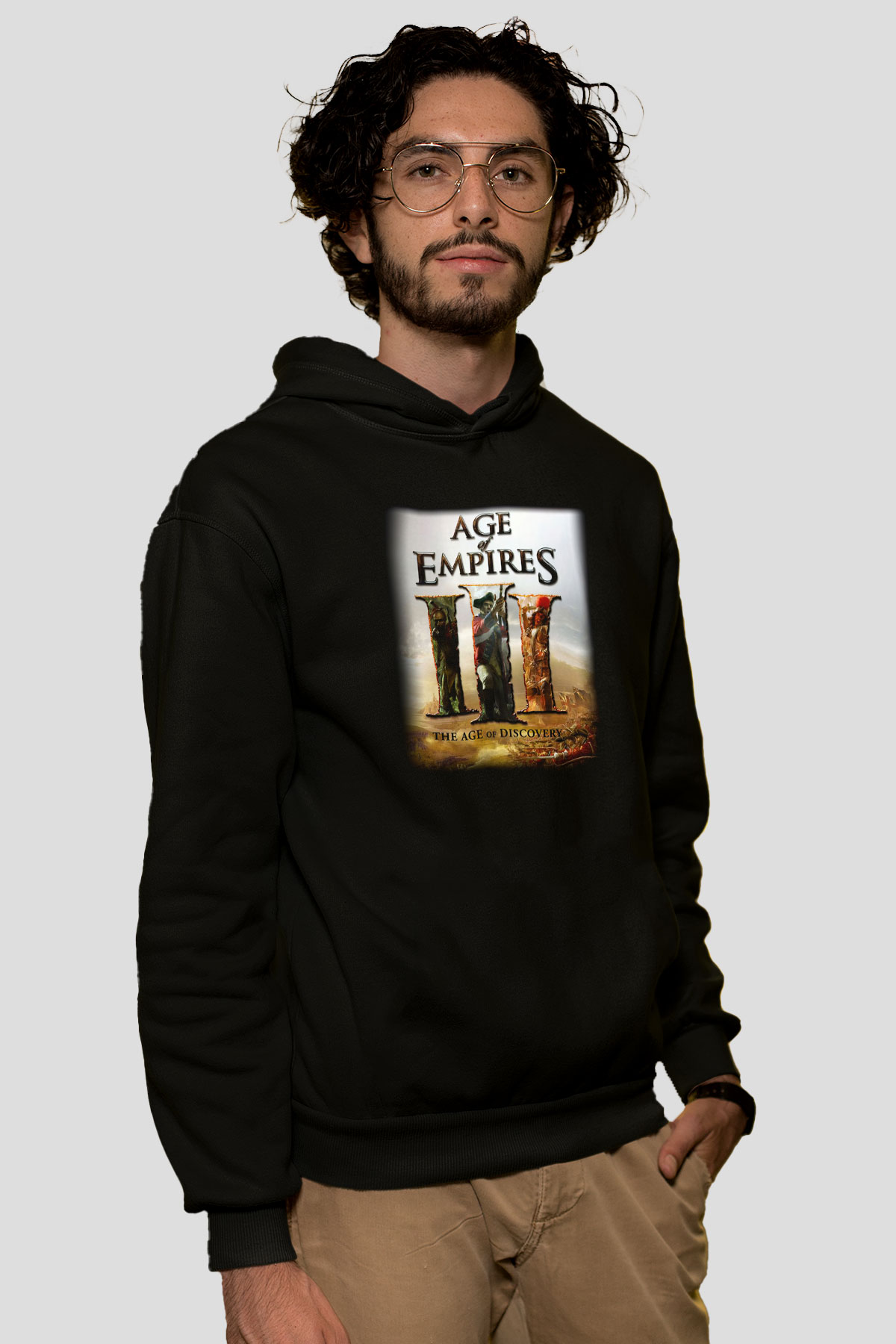 Age Of Empires Siyah Unisex Hoodie