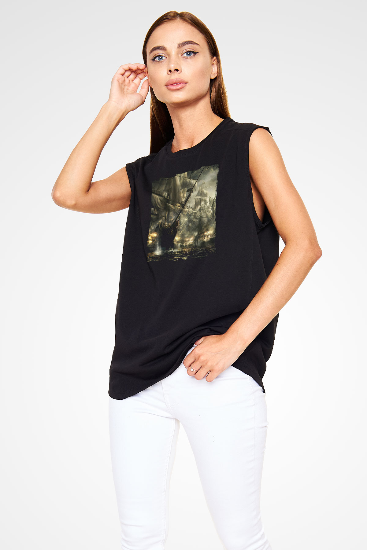 Age Of Empires Siyah Unisex Kolsuz Tişört