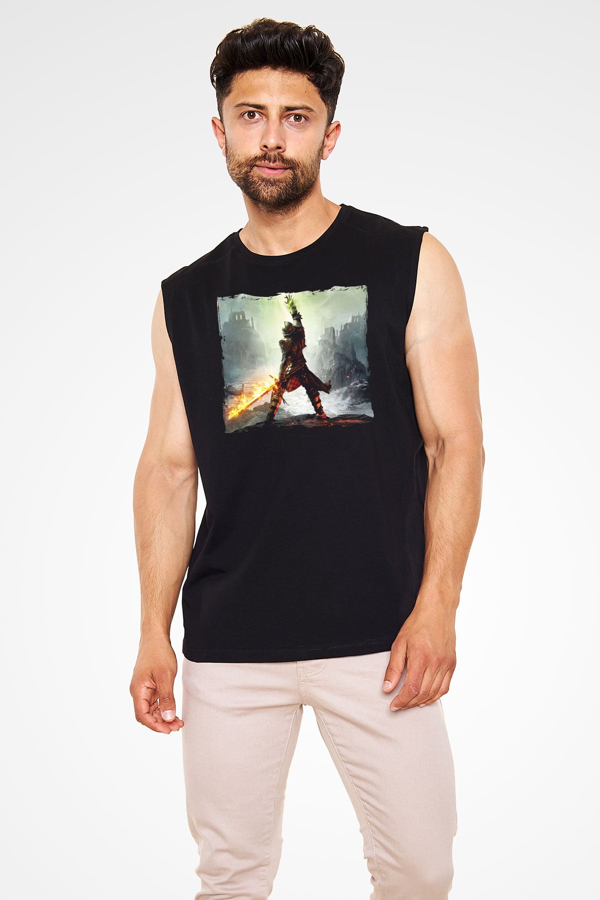 Age Of Empires Siyah Unisex Kolsuz Tişört