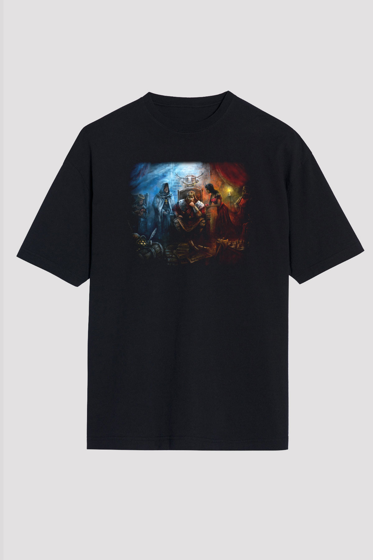 Age Of Empires Siyah Unisex Oversize Tişört T-Shirt