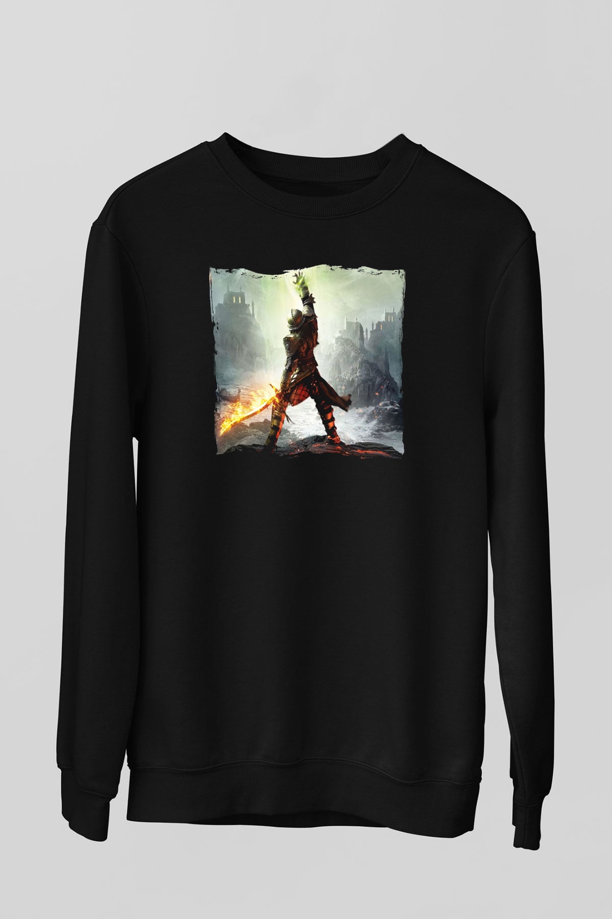 Age Of Empires Siyah Unisex Sweatshirt