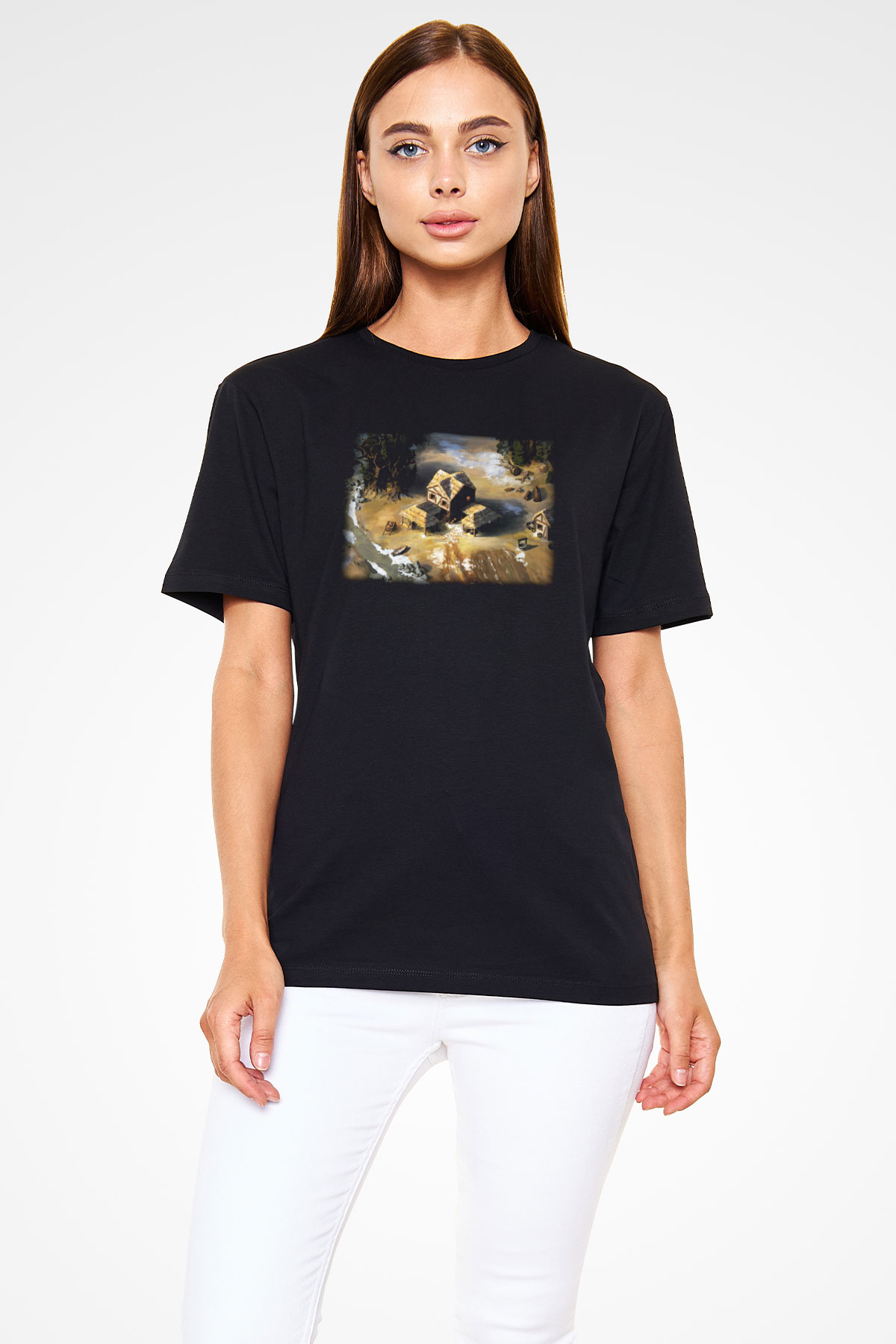 Age Of Empires Siyah Unisex Tişört T-Shirt