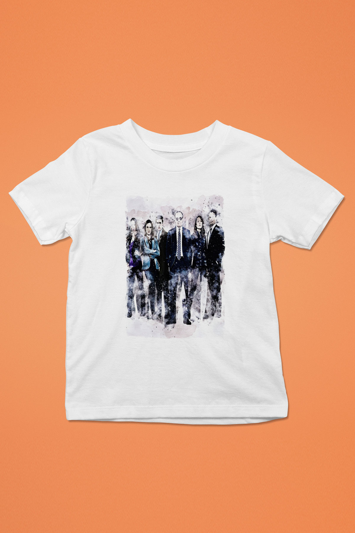 Agents of S.H.I.E.L.D. Beyaz Unisex Çocuk Tişört