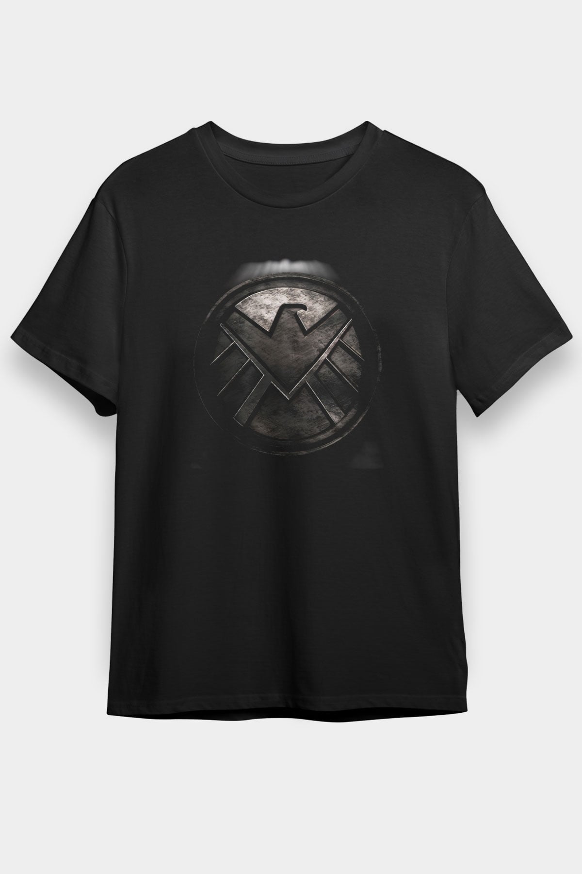 Agents of S.H.I.E.L.D. Siyah Unisex Tişört T-Shirt