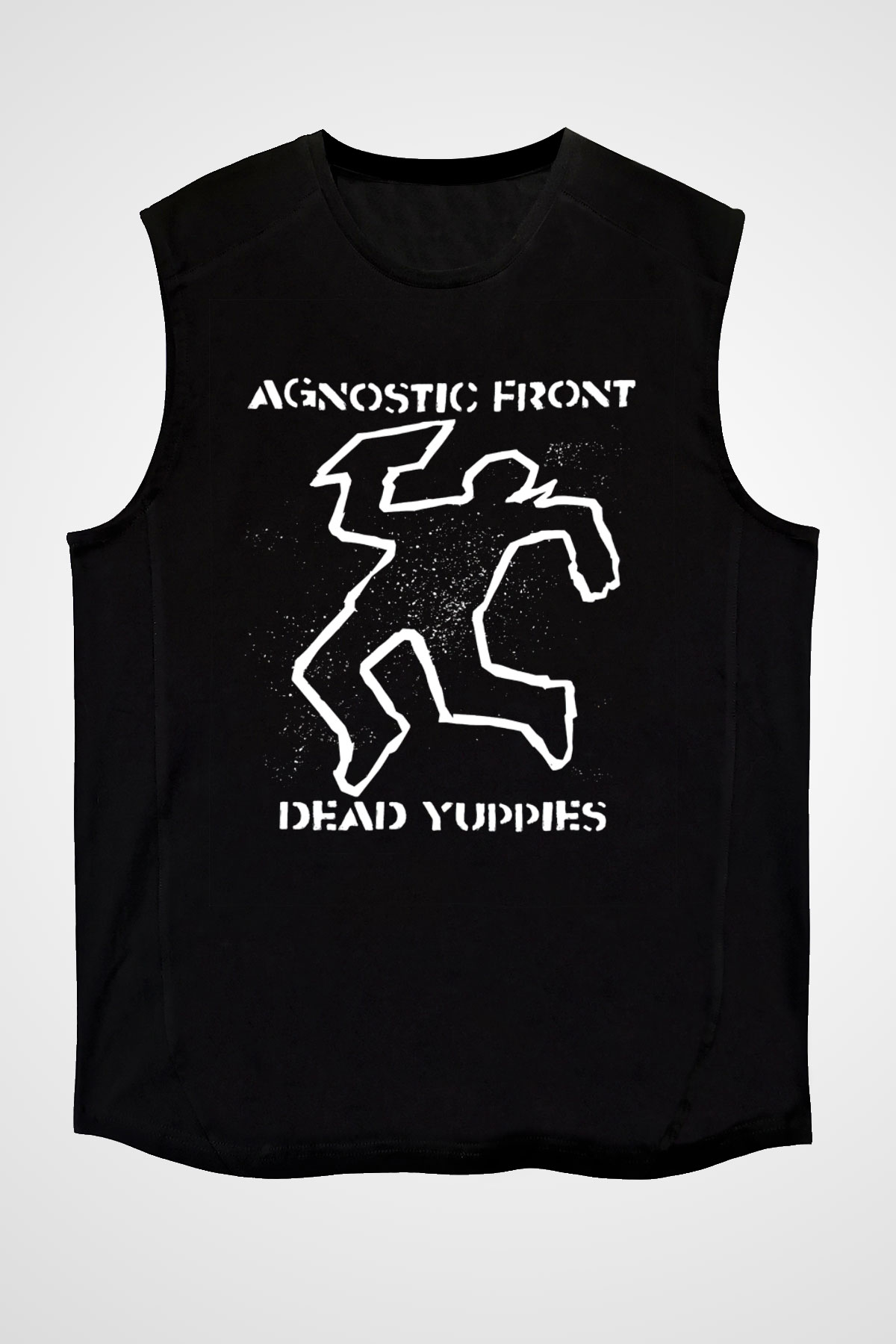 Agnostic Front Siyah Unisex Kolsuz Tişört