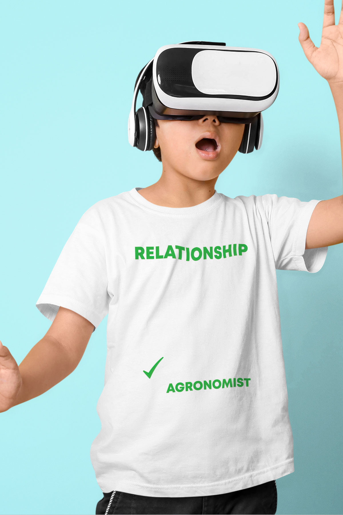 Agronomist Beyaz Unisex Çocuk Tişört