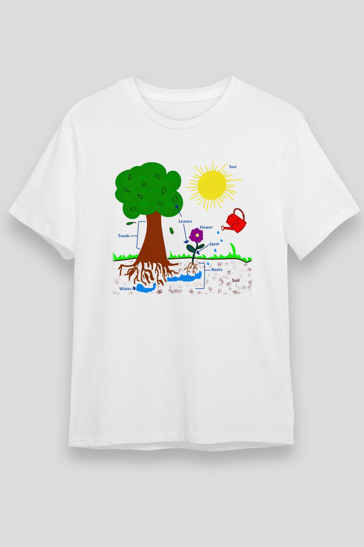Agronomist Beyaz Unisex Tişört T-Shirt - TişörtFabrikası