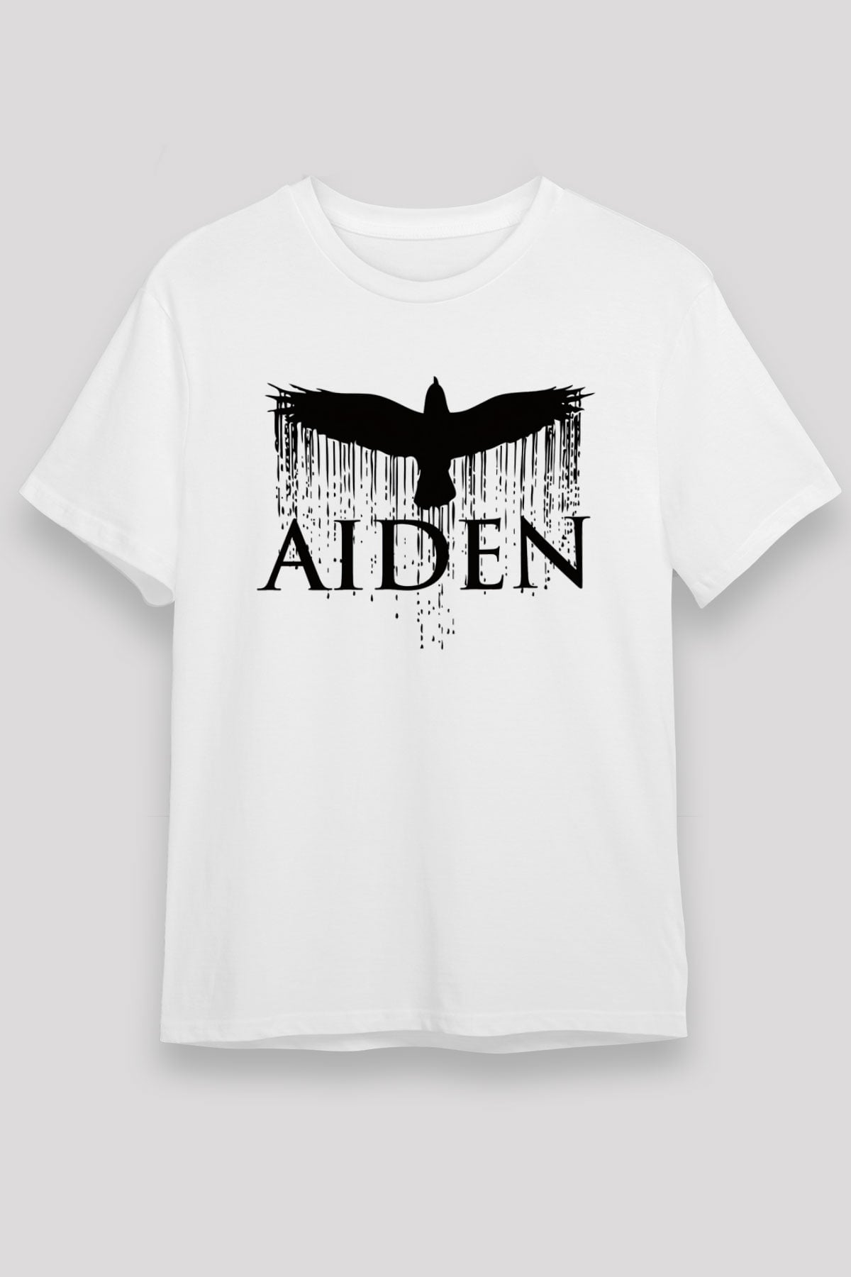 Aiden Beyaz Unisex Tişört T-Shirt - TişörtFabrikası