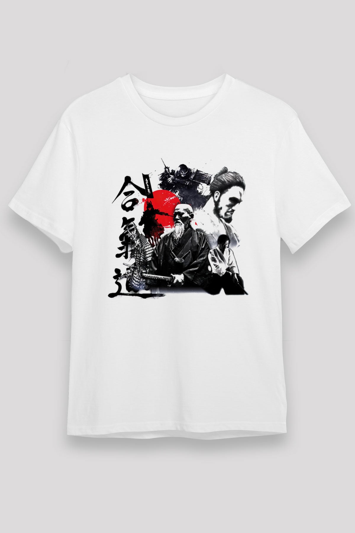 Aikido Beyaz Unisex Tişört T-Shirt - TişörtFabrikası