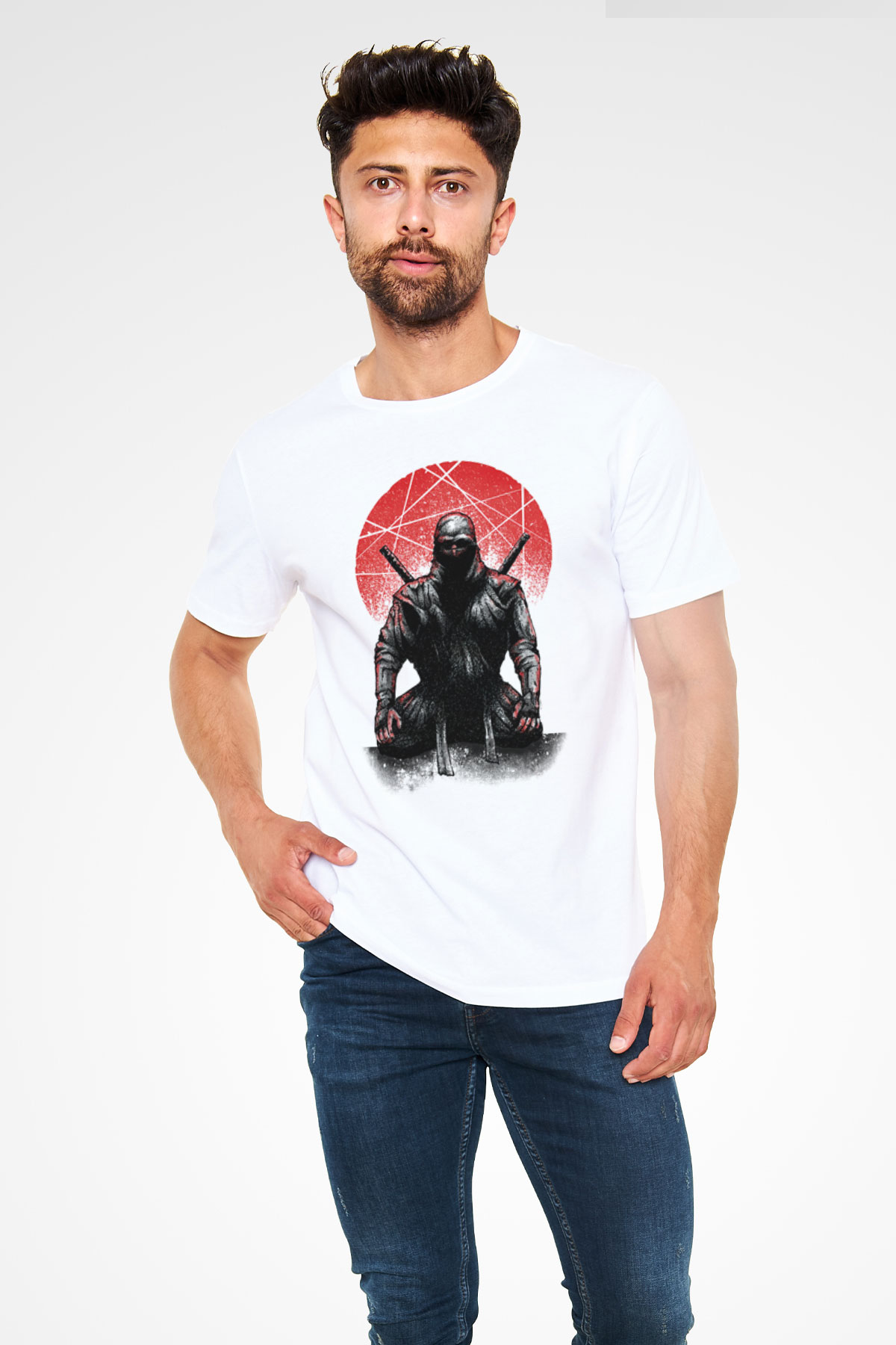 Aikido Beyaz Unisex Tişört T-Shirt - TişörtFabrikası