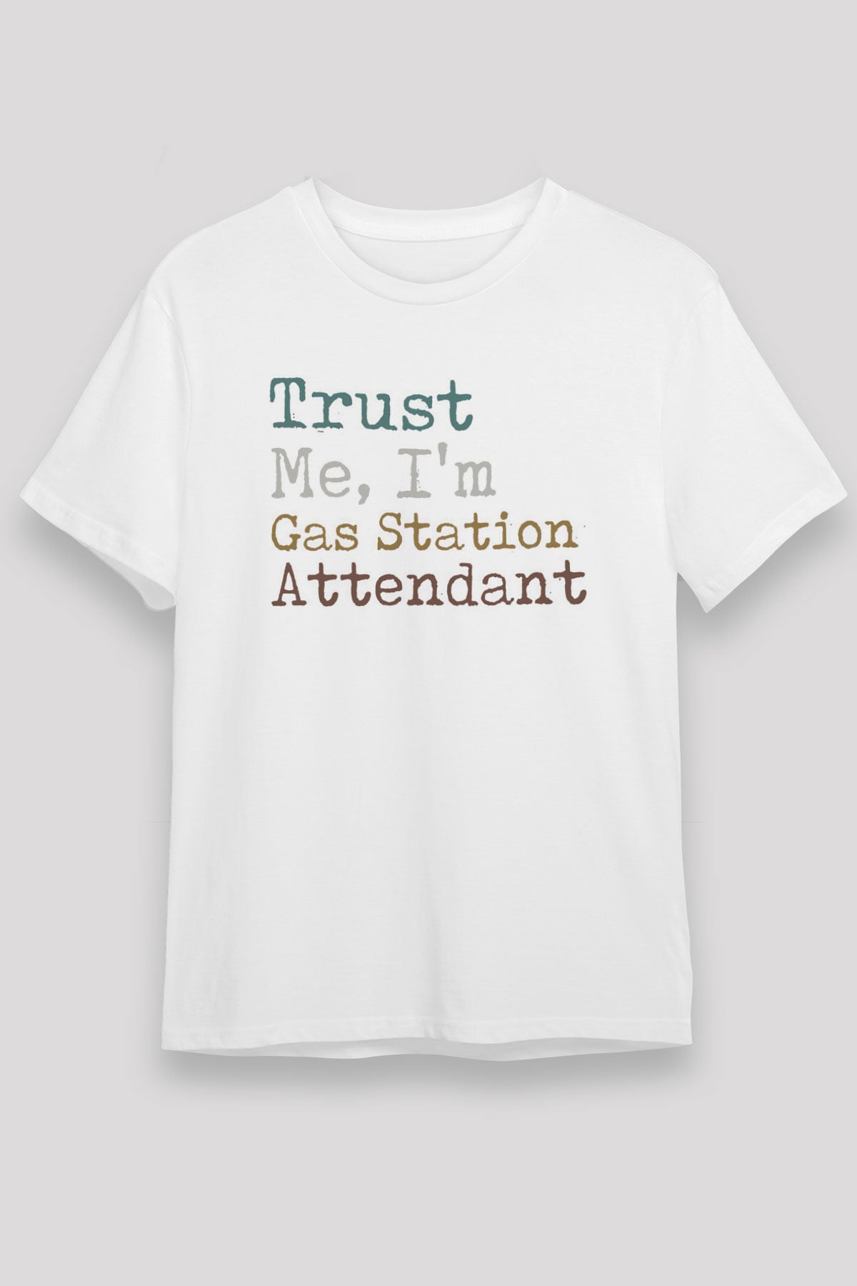 Akaryakıt Beyaz Unisex Tişört T-Shirt - TişörtFabrikası