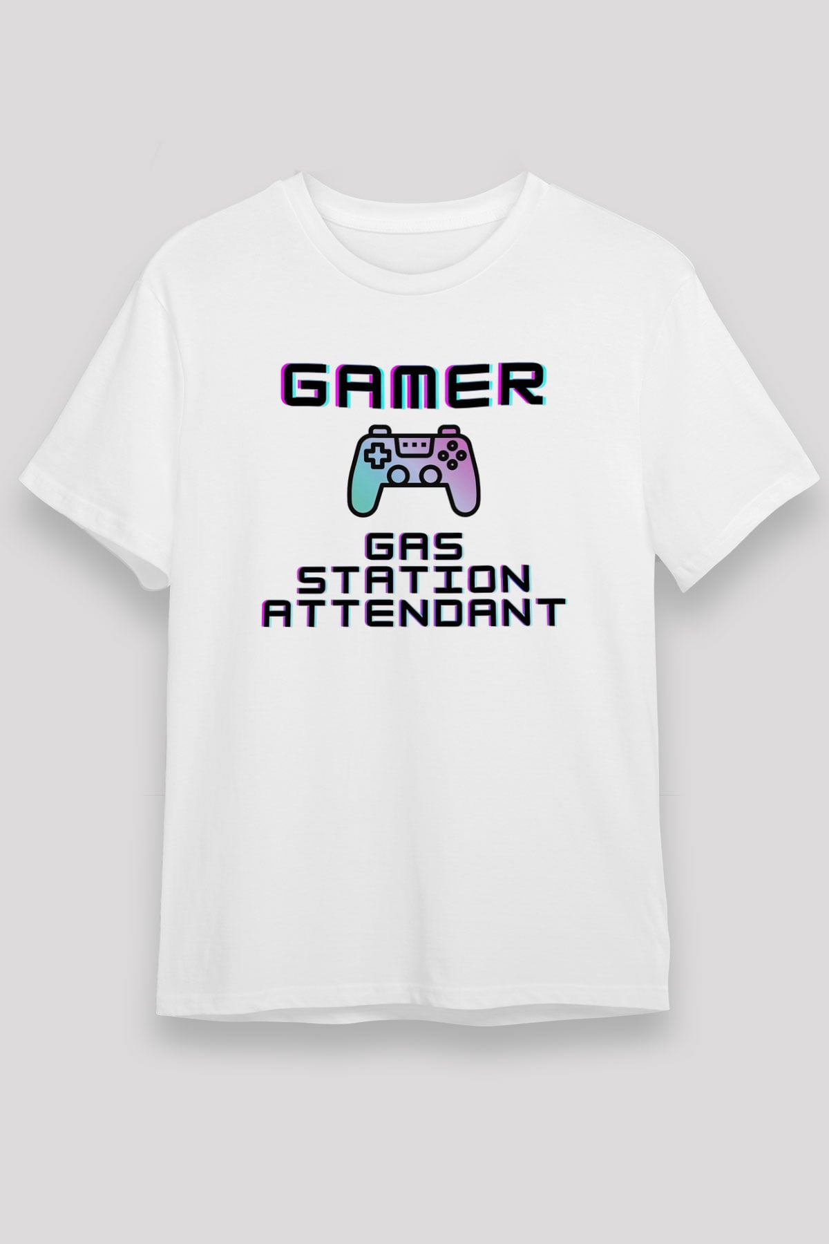 Akaryakıt Beyaz Unisex Tişört T-Shirt - TişörtFabrikası