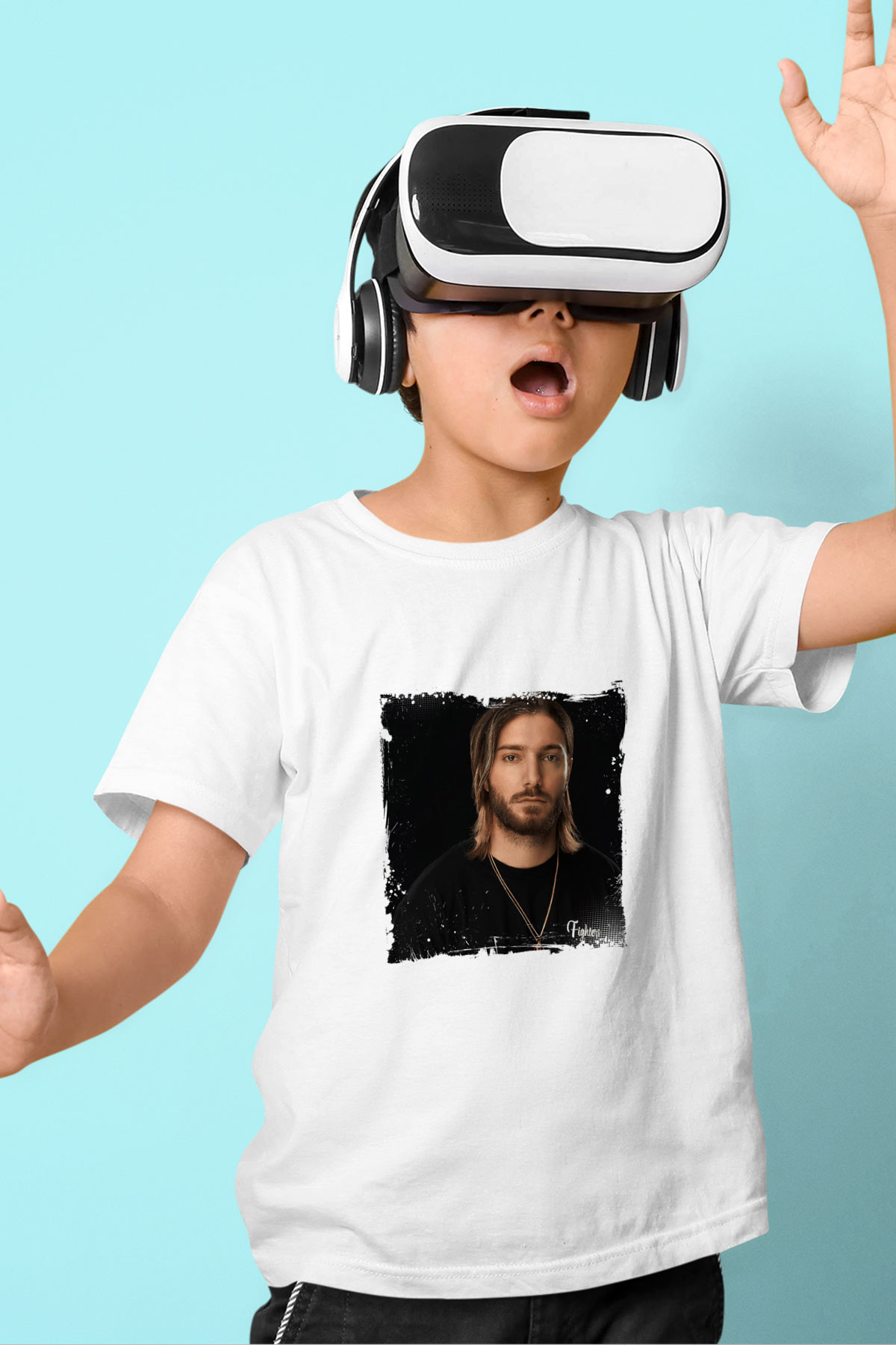 Alesso Baskılı Beyaz Çocuk Tişört