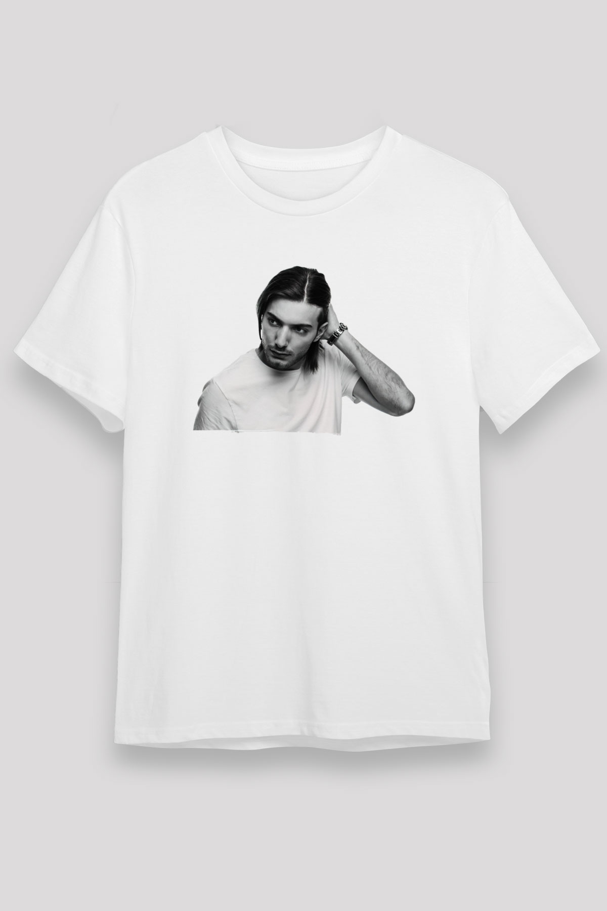 Alesso Beyaz Unisex Tişört T-Shirt - TişörtFabrikası