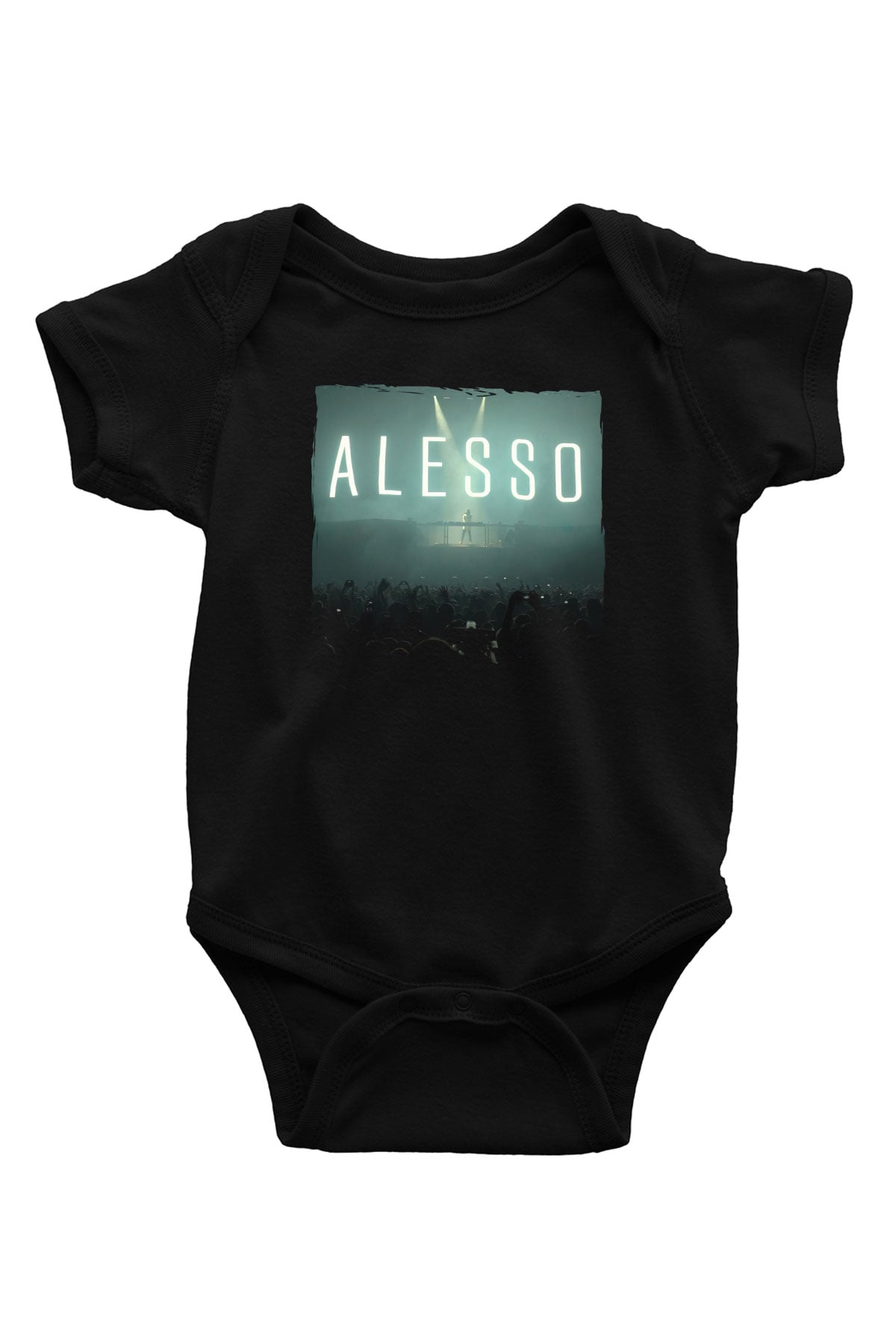 Alesso Siyah Bebek Body - Zıbın