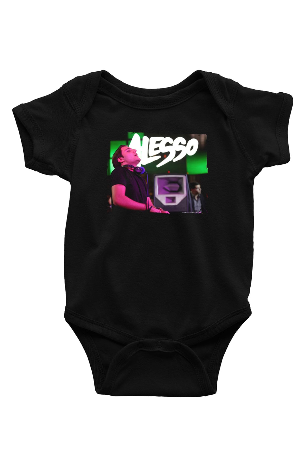 Alesso Siyah Bebek Body - Zıbın