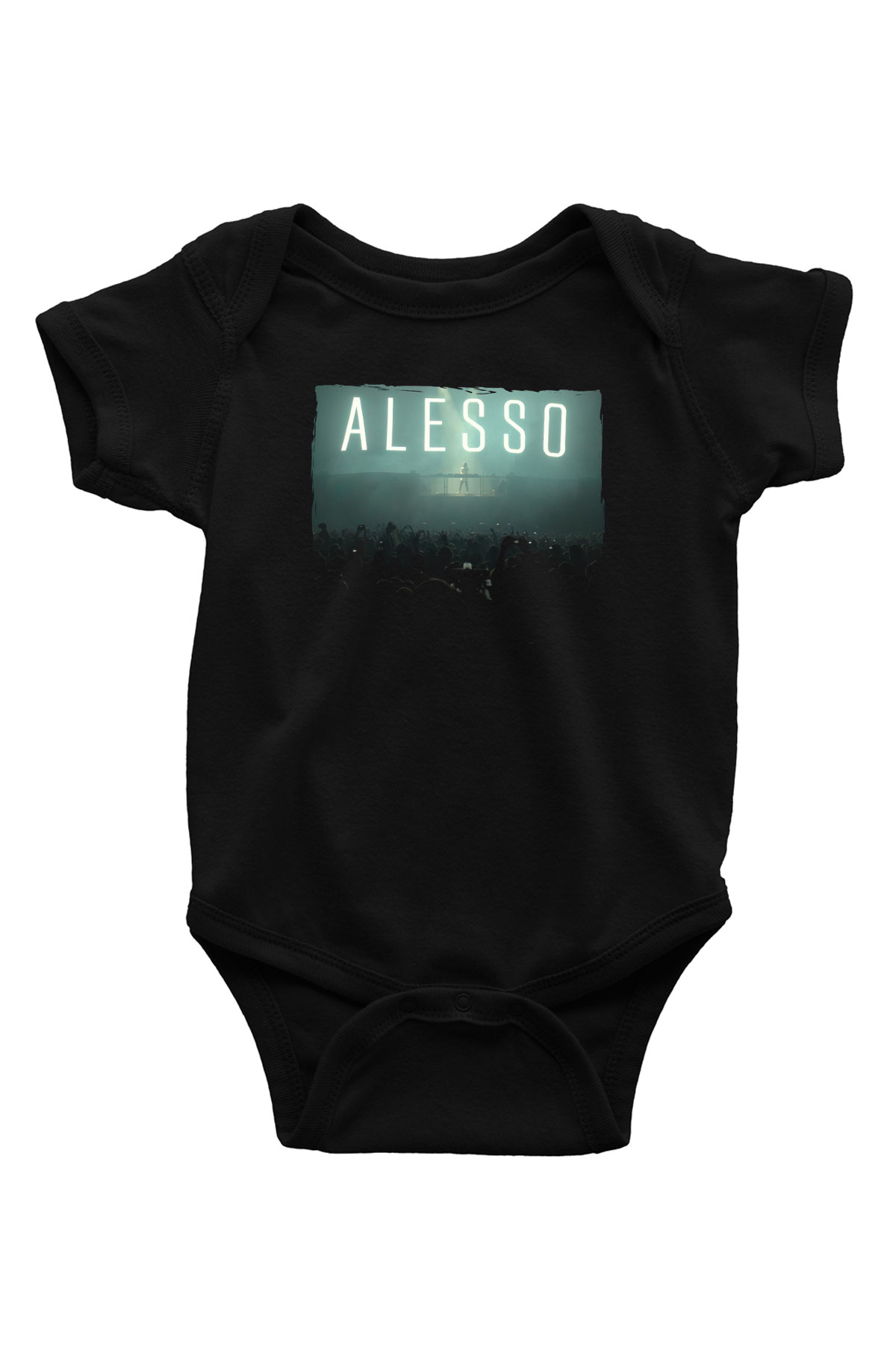 Alesso Siyah Bebek Body - Zıbın