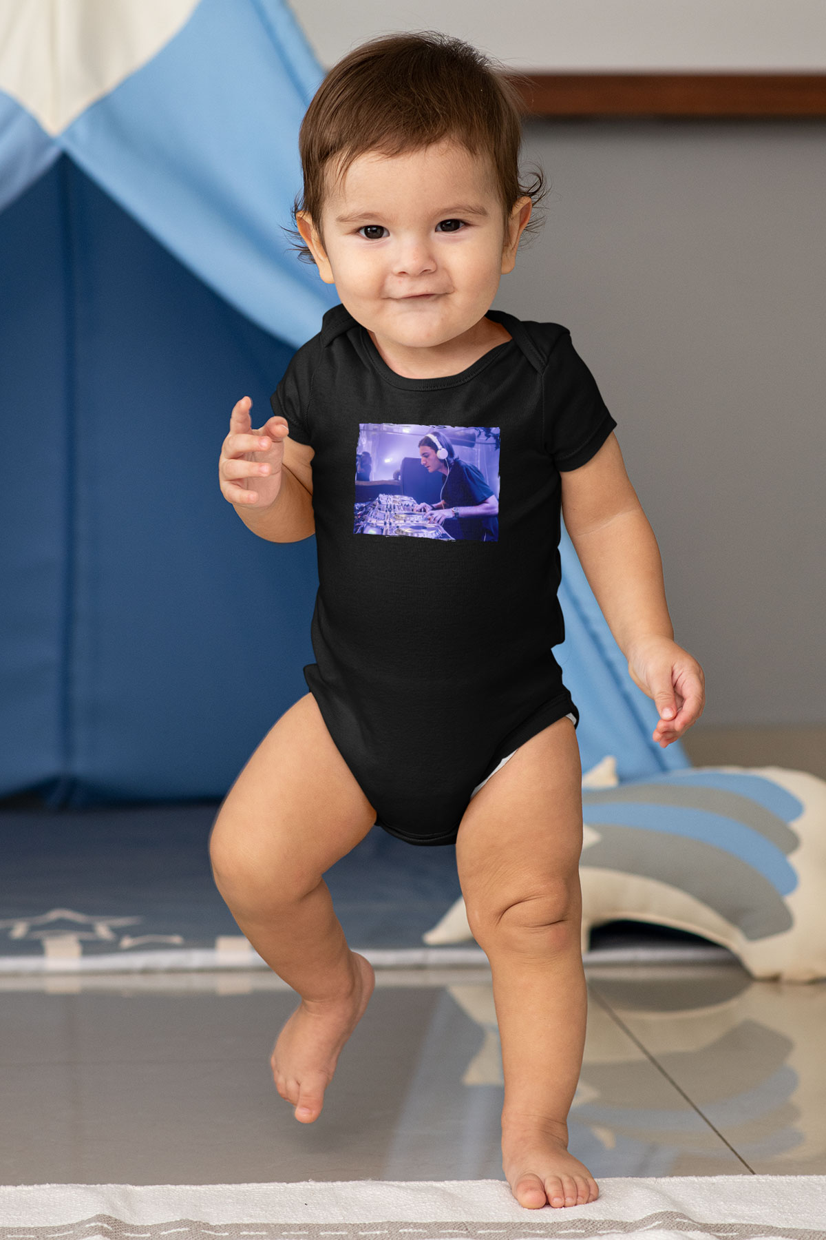 Alesso Siyah Bebek Body - Zıbın