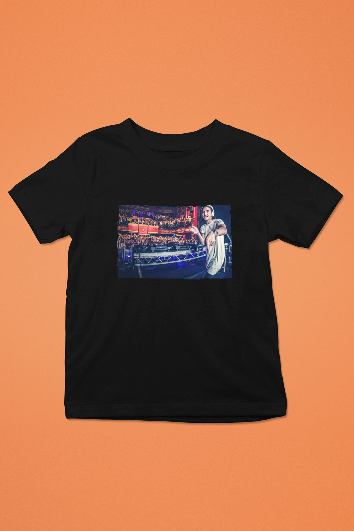 Alesso Siyah Unisex Çocuk Tişört