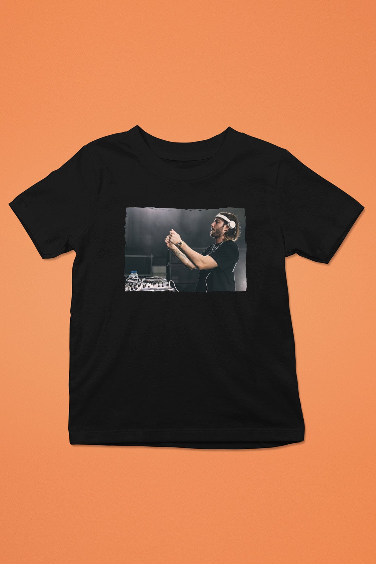 Alesso Siyah Unisex Çocuk Tişört