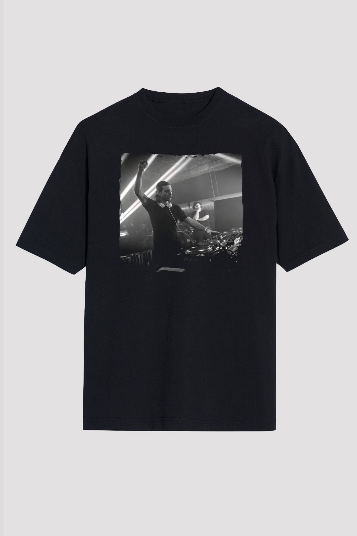 Alesso Siyah Oversize Tişört Oversize T-shirt - TişörtFabrikası
