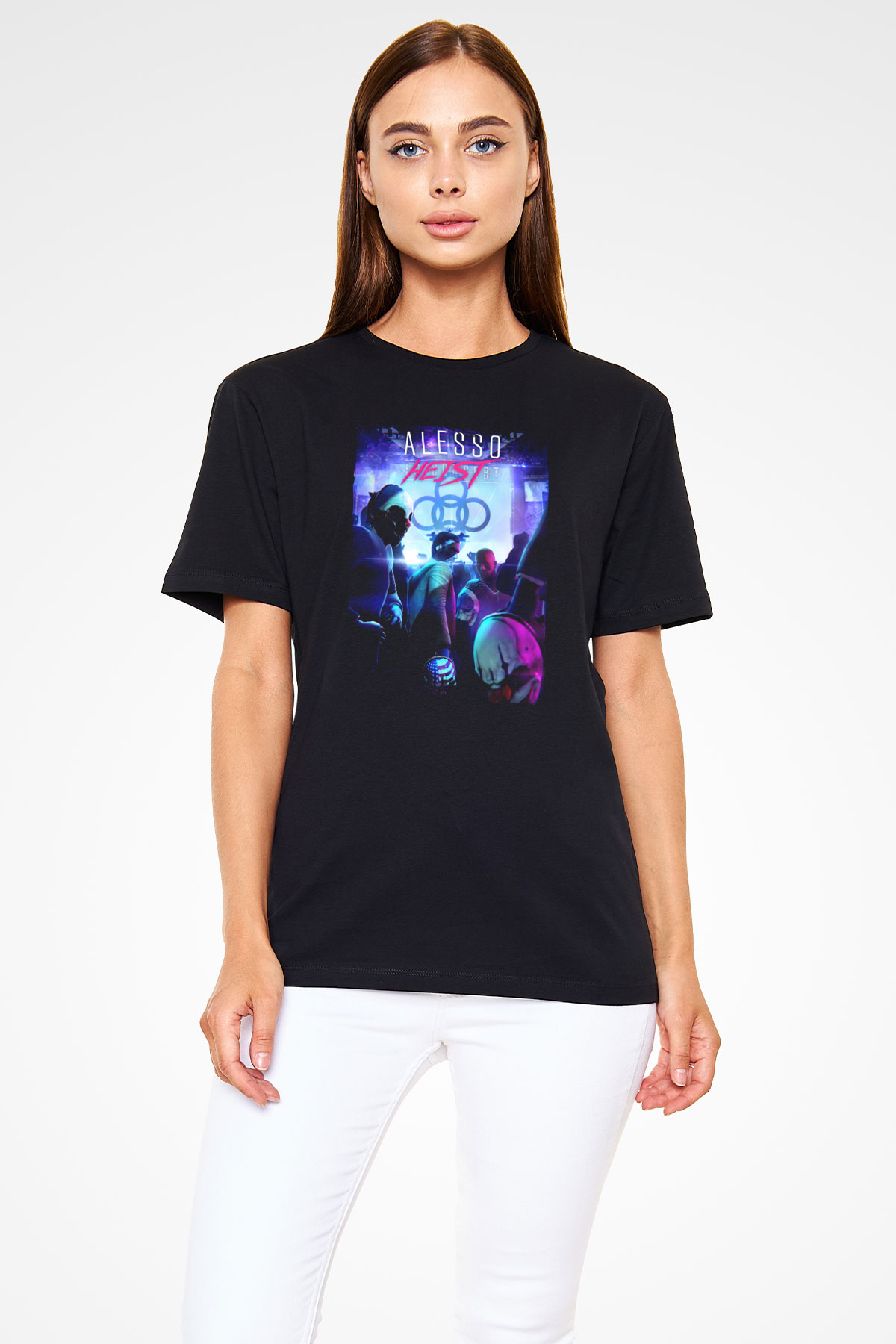 Alesso Siyah Unisex Tişört T-Shirt - TişörtFabrikası