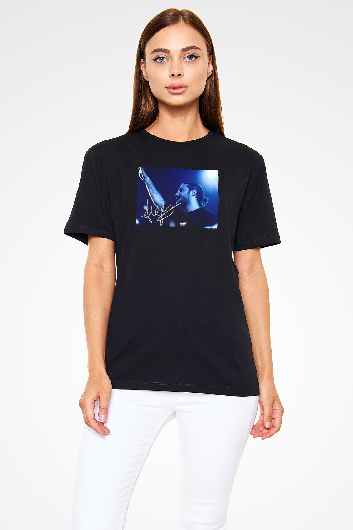 Alesso Siyah Unisex Tişört T-Shirt - TişörtFabrikası
