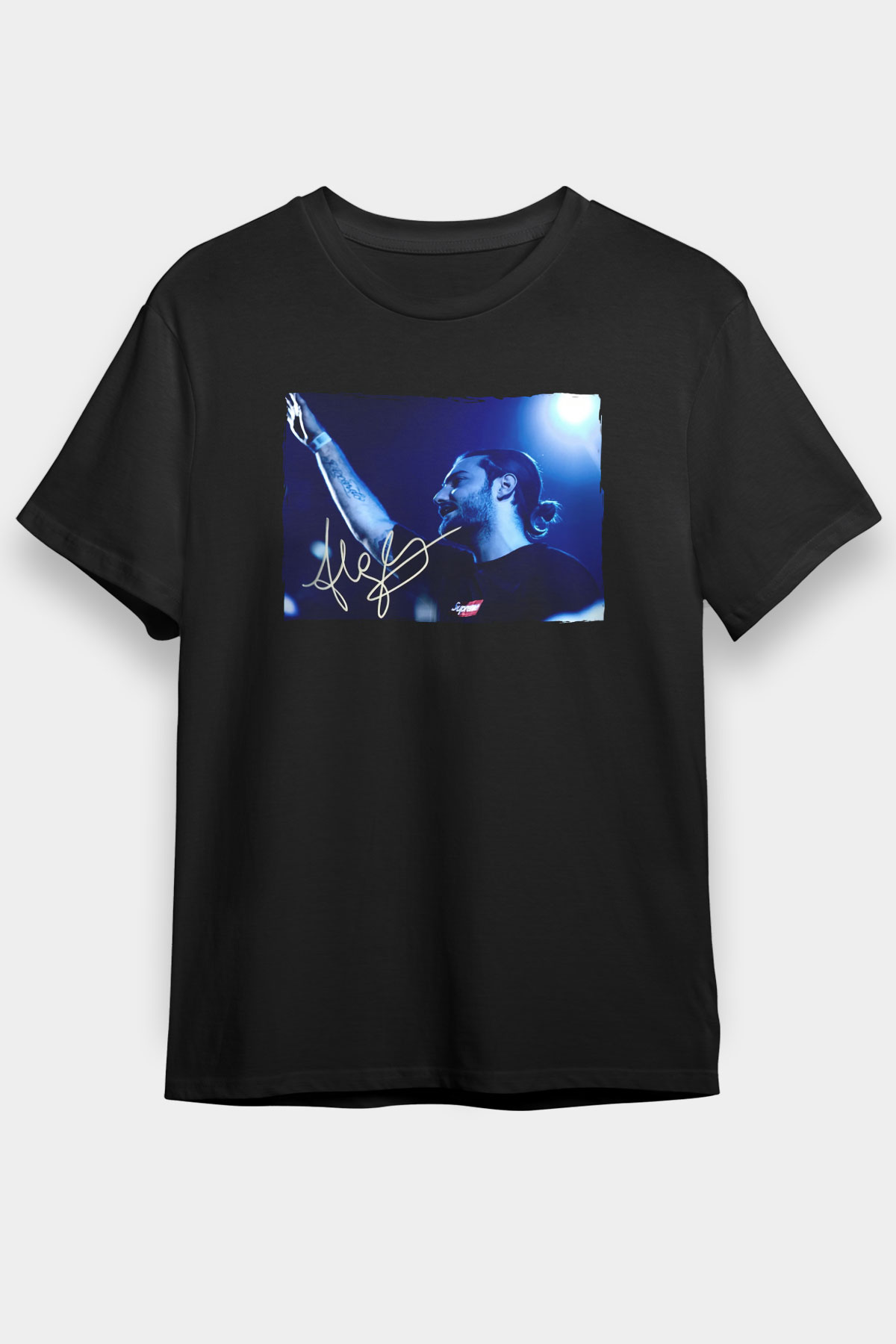 Alesso Siyah Unisex Tişört T-Shirt - TişörtFabrikası
