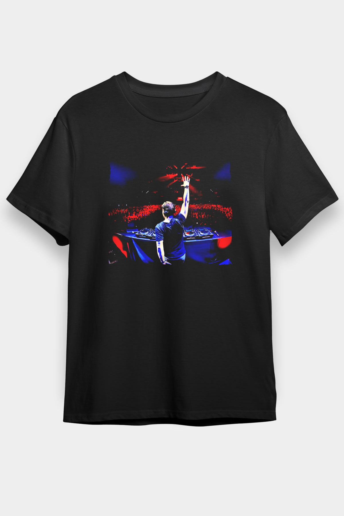 Alesso Siyah Unisex Tişört T-Shirt - TişörtFabrikası
