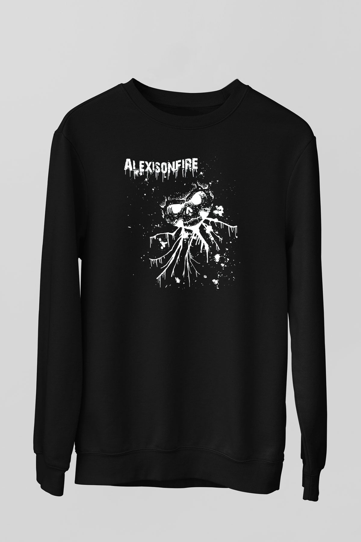 Alexisonfire Siyah Unisex Sweatshirt