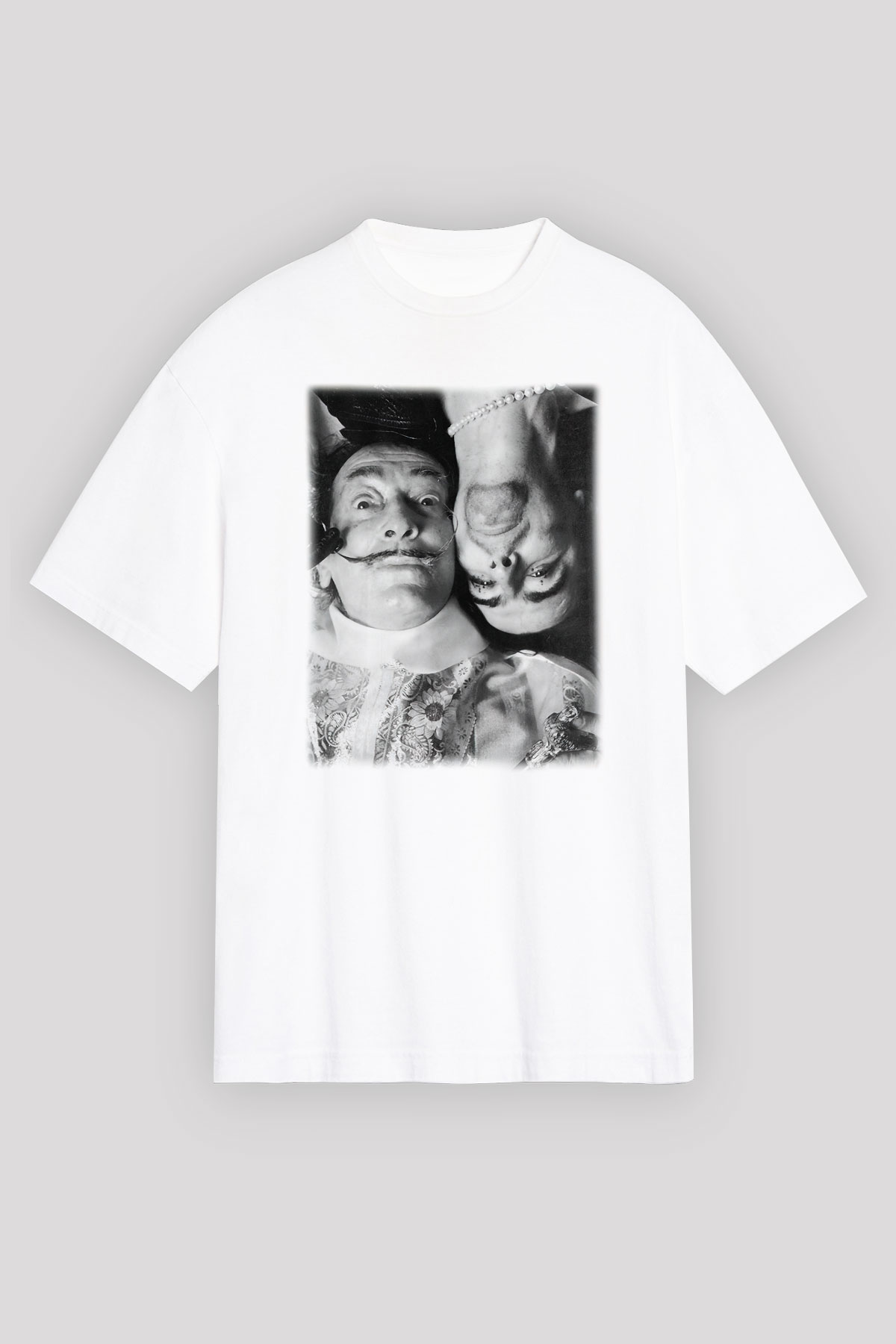 Alice Cooper Beyaz Unisex Oversize Tişört T-Shirt