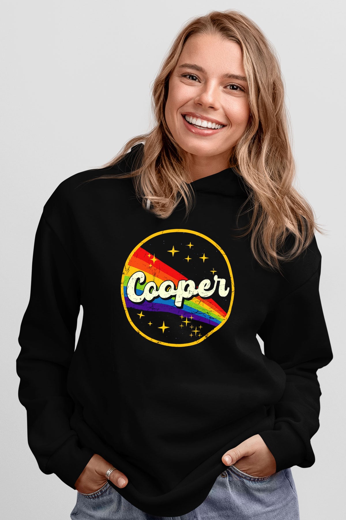 Alice Cooper Siyah Unisex Kapüşonlu Sweatshirt