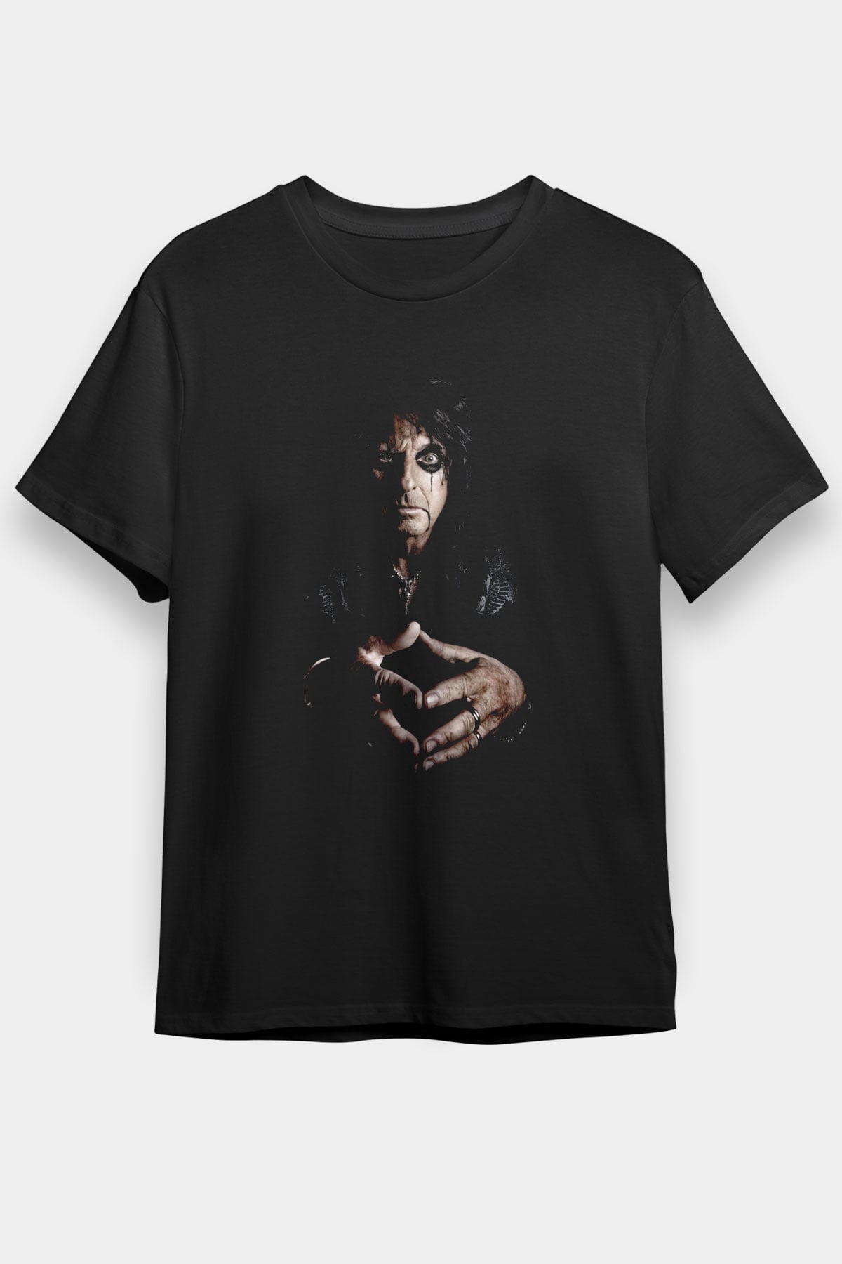 Alice Cooper Siyah Unisex Tişört T-Shirt - TişörtFabrikası