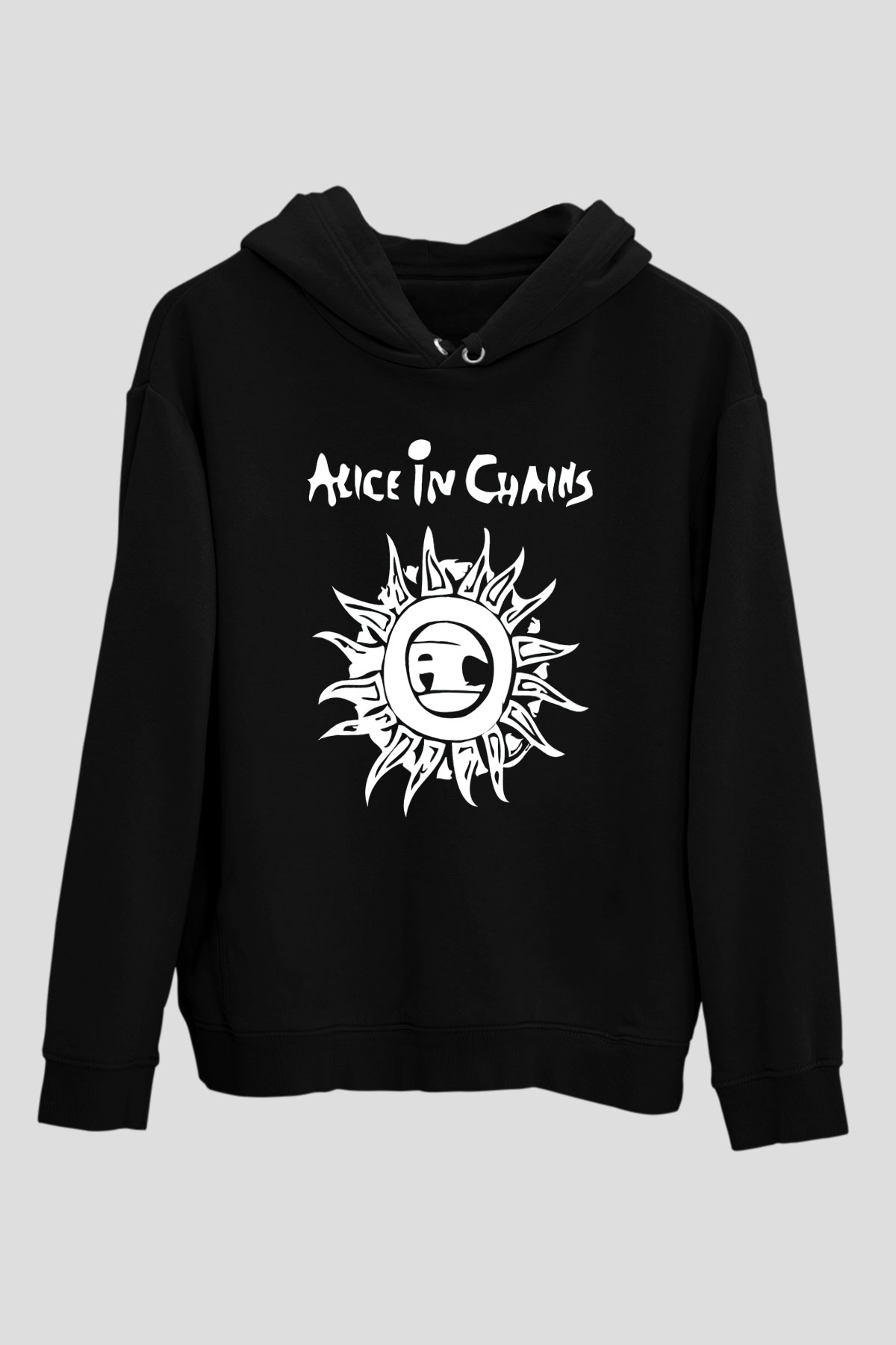 Alice in Chains Siyah Unisex Hoodie